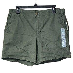 NWT Old Navy OG Chino High Rise Shorts SZ S Green